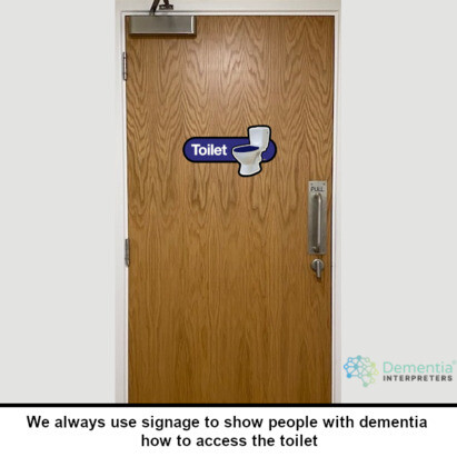 Now is the perfect time to understand how the environment speaks to people who have dementia.